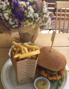 Vegan Burger at Ohana 